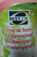 Mängden socker i Sirop de Fraise