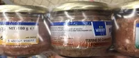 Mängden socker i Verrines (1 Campagne + 1 Foie Porc + 1 Foie de Volaille)