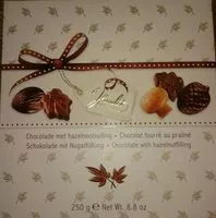 Mängden socker i Chocolat fourré au praliné