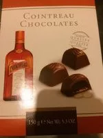 Mängden socker i Cupido Pralines à Liqueur Cointreau 10X150G