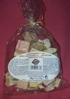 Mängden socker i Assortiment de nougat aux amandes