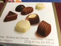 Mängden socker i Chocolat belge