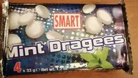 Mängden socker i Mint Dragees