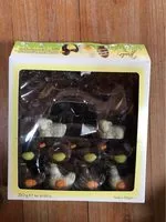 Mängden socker i Chocolat fourré au praliné