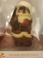 Mängden socker i chocolat belge père Noël
