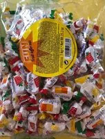 Mängden socker i Fun fruit toffee mix