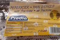 Mängden socker i Pain d'épices
