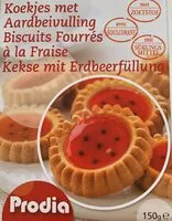 Mängden socker i Biscuits fourrés à la fraise