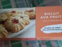Mängden socker i Biscuits aux fruits