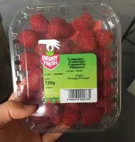 Mängden socker i Bringebær 125G Kurv