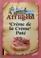 Mängden socker i Crème de la Crème Pâté