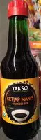 Mängden socker i Yakso Ketjap-manis Zoet