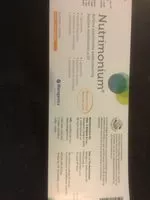 Mängden socker i Nutrimonium