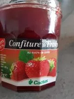 Mängden socker i Confiture De Fraises, Marmelade