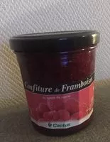Mängden socker i Confiture de framboises