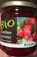 Mängden socker i Confiture de fraises bio