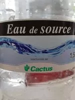 Mängden socker i Eau Naturelle Minérale Roxane