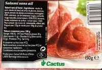 Mängden socker i Salami sans ail