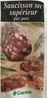 Mängden socker i Saucisson sec superieur