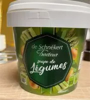 Mängden socker i Soupe de légumes