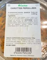 Mängden socker i Carroytes persillees