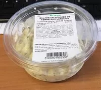 Mängden socker i Salade de pommes de terre ux lardons