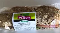 Mängden socker i Sandwich fitness saumon fumé