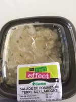 Mängden socker i Salade de pommes de terre aux lardons