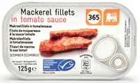 Mängden socker i Filets de maquereaux à la sauce tomate