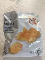 Mängden socker i Chips Paprika