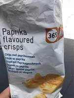 Mängden socker i Chips au paprika