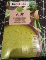 Mängden socker i Soupe de légumes verts