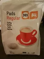 Mängden socker i Pads regular café