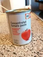Mängden socker i Concentré de tomates