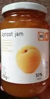Mängden socker i Abricot jam