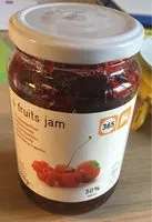 Mängden socker i 4 fruits jam