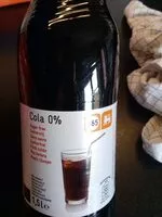 Mängden socker i Cola zero Delhaize
