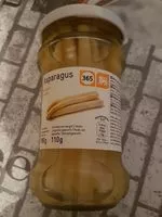 Mängden socker i Asperges blanches