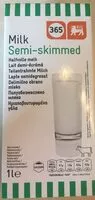 Mängden socker i Lait demi-écrémé