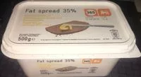 Mängden socker i Matière grasse à tartiner 35%