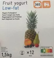 Mängden socker i Low fat Fruit Yogurt