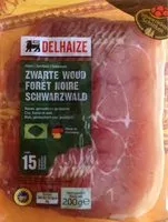 Mängden socker i Jambon cru, fumé et salé Forêt noire