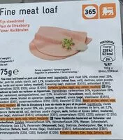 Mängden socker i Fine meat loaf