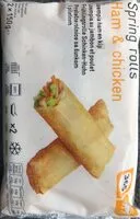 Mängden socker i Spring rolls ham & chicken