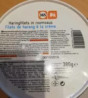 Mängden socker i Filets de hareng à la crème