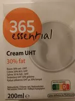 Mängden socker i Cream UHT