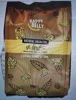 Mängden socker i Happy Belly walnuts