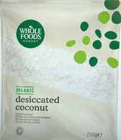 Mängden socker i Desiccated Coconut