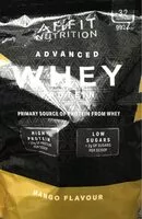 Mängden socker i Advanced whey protein