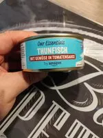 Mängden socker i Thunfisch mit Gemüse in Tomatensauce